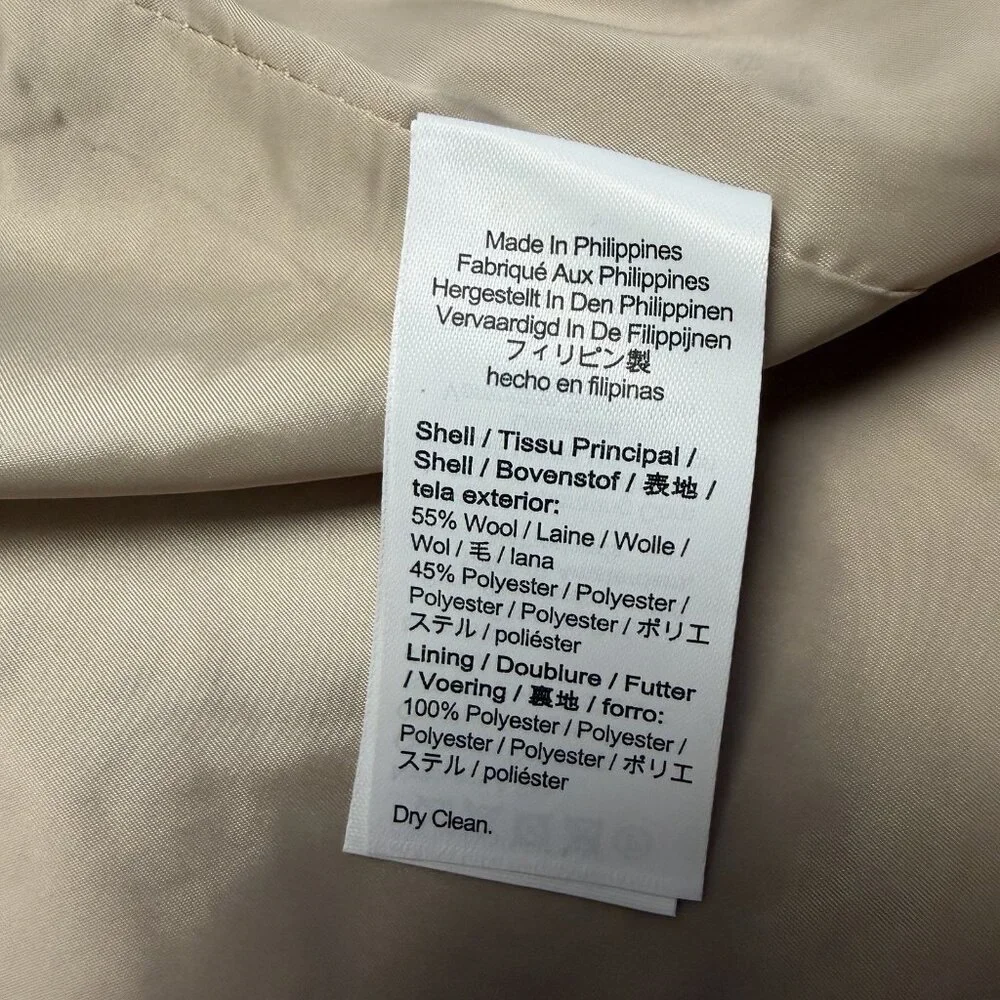 J. Crew V-Neck Lady Jacket in Maritime Tweed Festival Red NWT Size 0 BV211 - Picture 6 of 14